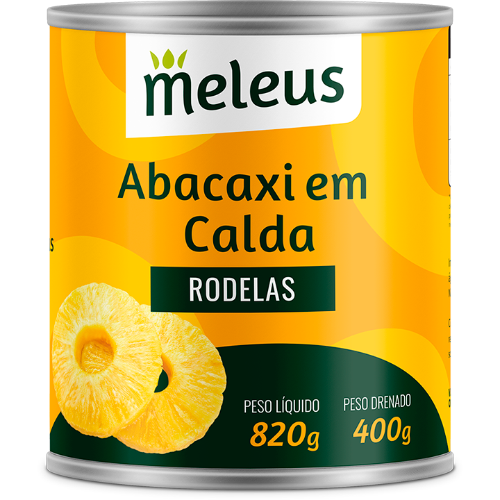 ABACAXI EM CALDA RODELA MELEUS 400GR