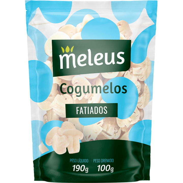 COGUMELO MELEUS FATIADO SACHE 100GR