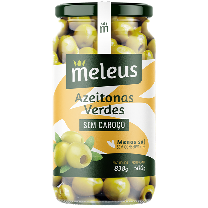 AZEITONA VDE MELEUS S/CAROÇO 500GR