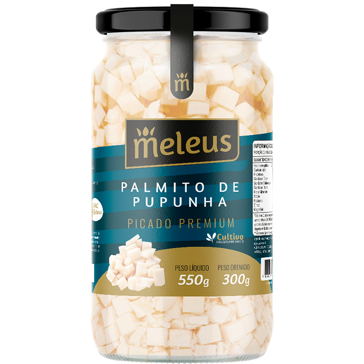 PALMITO PUP.MELEUS PICADO 300GR